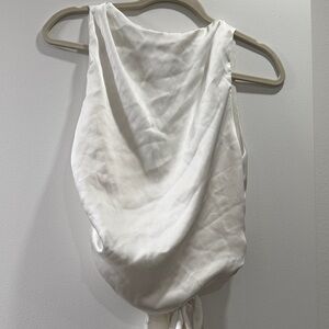 Zara satin style top